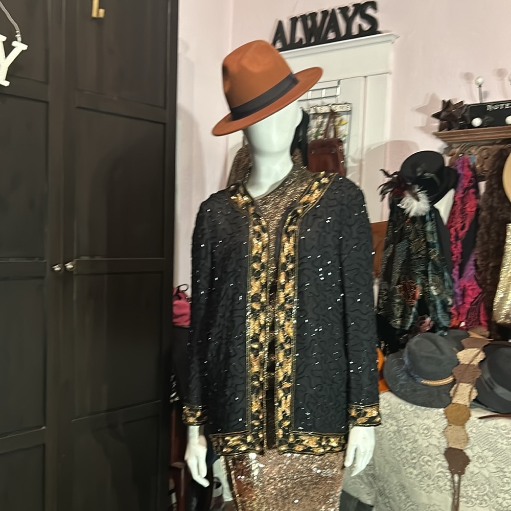 # 46 Stenay Vintage beaded jacket